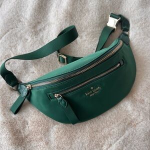 Kate Spade Emerald Green Waist Bag